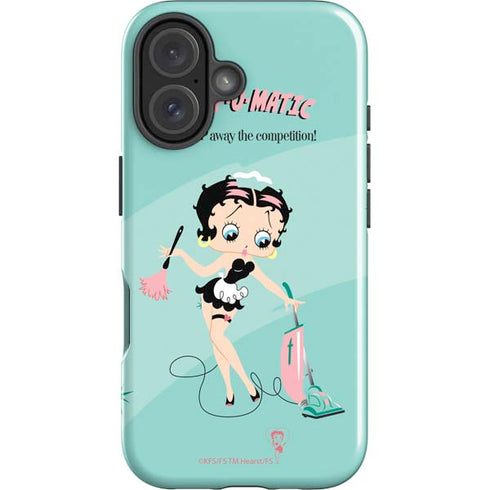 Betty Boop O Matic iPhone 16 Plus Impact Case